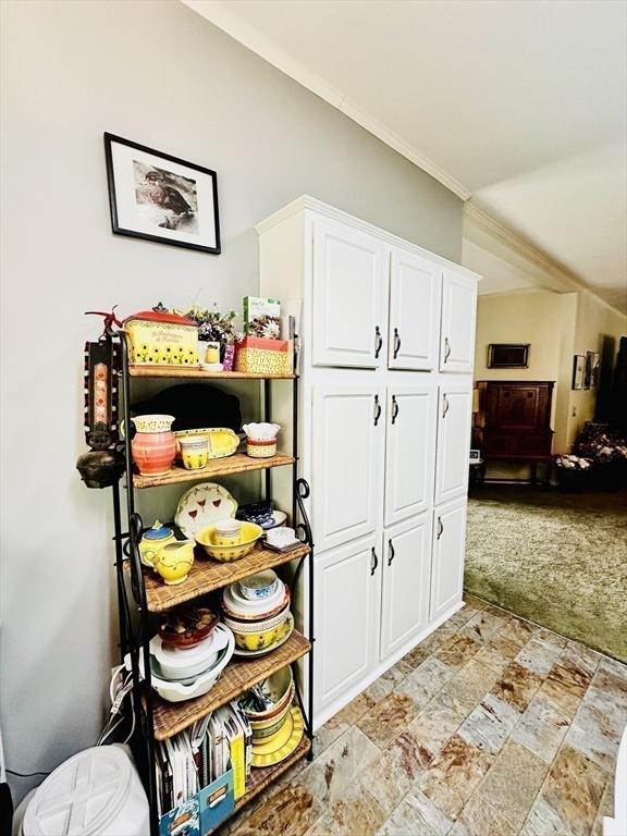 1408 Fox Run, Middleboro, MA 02346 - interior space with crown molding