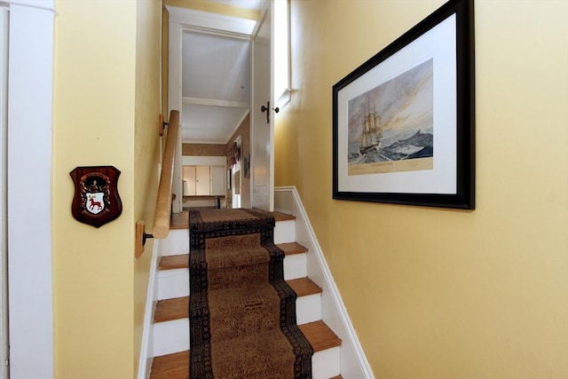 interior space with baseboards