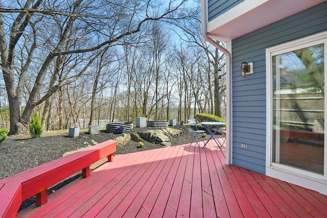 view of deck