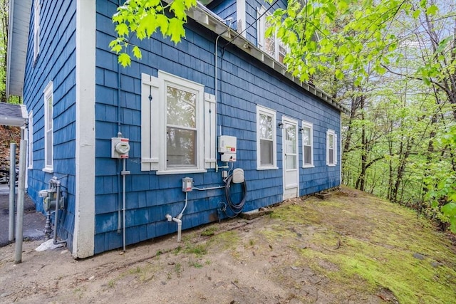 view of side of property