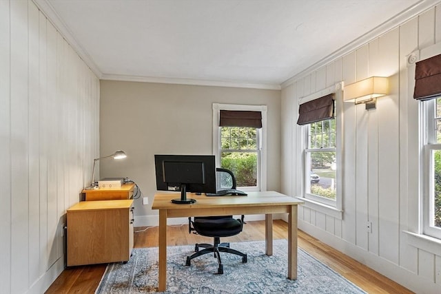 74 Charter Rd, Acton, MA 01720 - office space featuring wood finished floors, ornamental molding, and wood walls