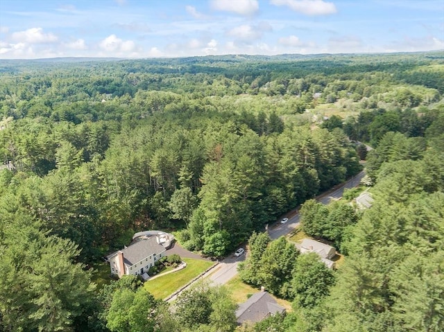 74 Charter Rd, Acton, MA 01720 - aerial view of property and surrounding area with a forest