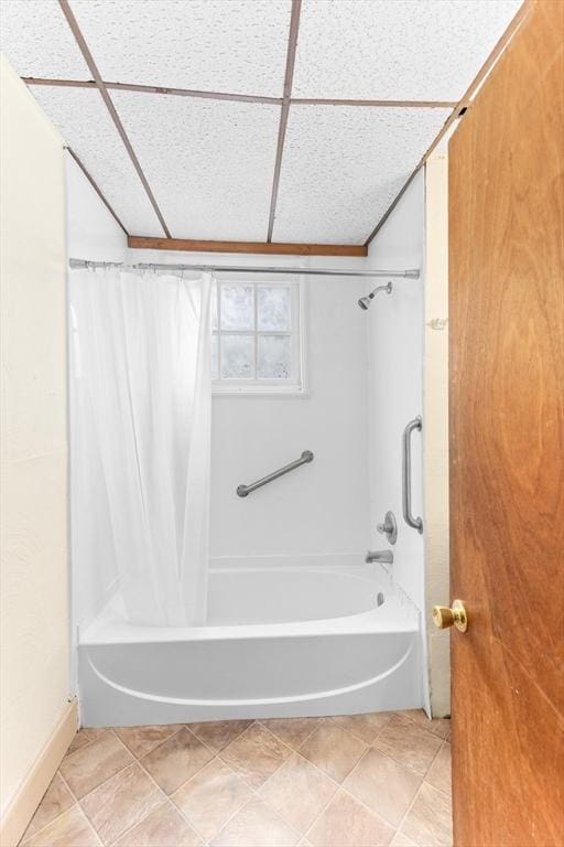 342 Broadway, North Attleboro, MA 02760 - bathroom featuring shower / bathtub combination with curtain