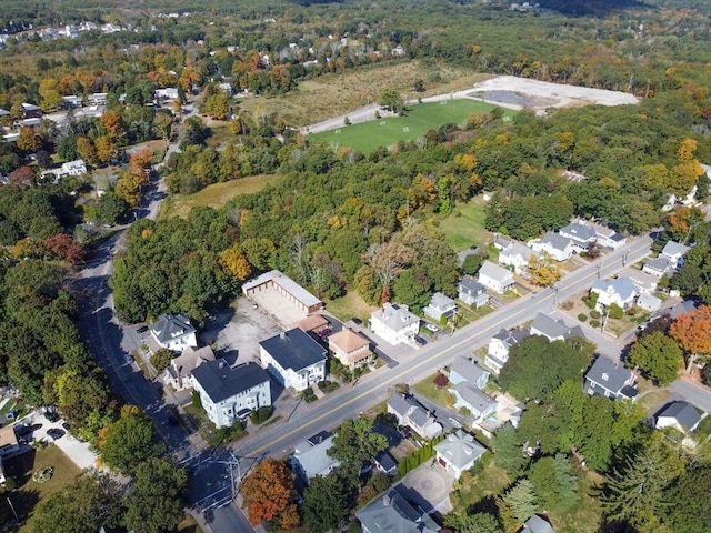 342 Broadway, North Attleboro, MA 02760 - view of property location featuring a heavily wooded area and nearby suburban area