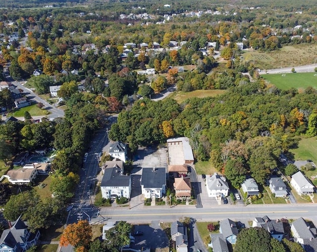 342 Broadway, North Attleboro, MA 02760 - aerial view of property's location with nearby suburban area