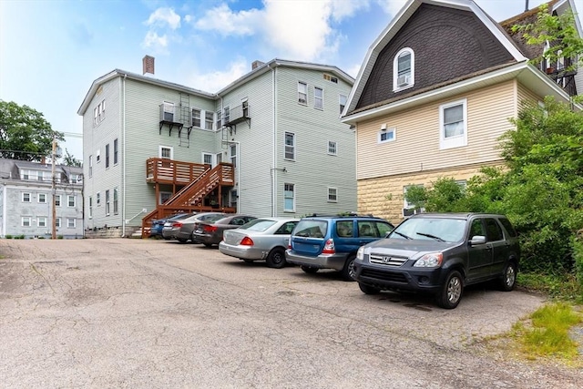 342 Broadway, North Attleboro, MA 02760 - view of property featuring uncovered parking
