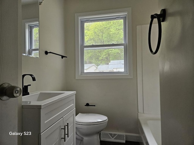 461 N Orange Rd, Athol, MA 01331 - full bathroom featuring vanity, plenty of natural light, shower / bath combination, and tile patterned flooring