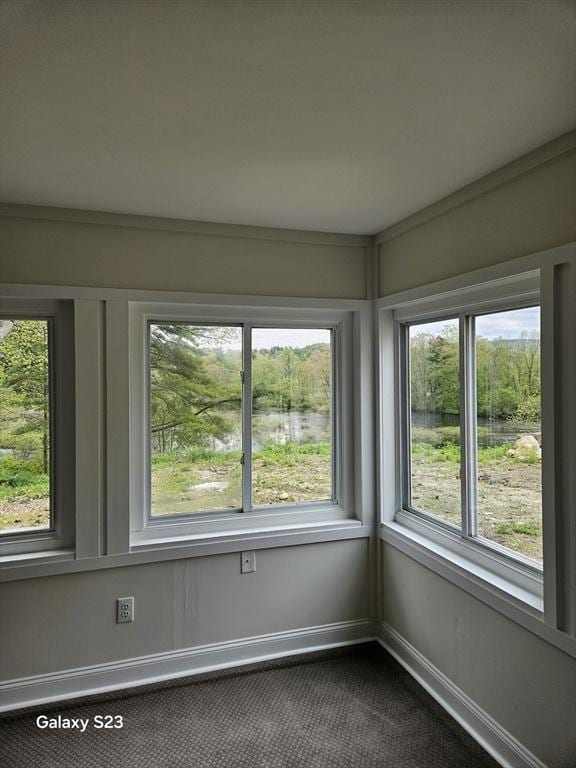 461 N Orange Rd, Athol, MA 01331 - unfurnished sunroom with a water view