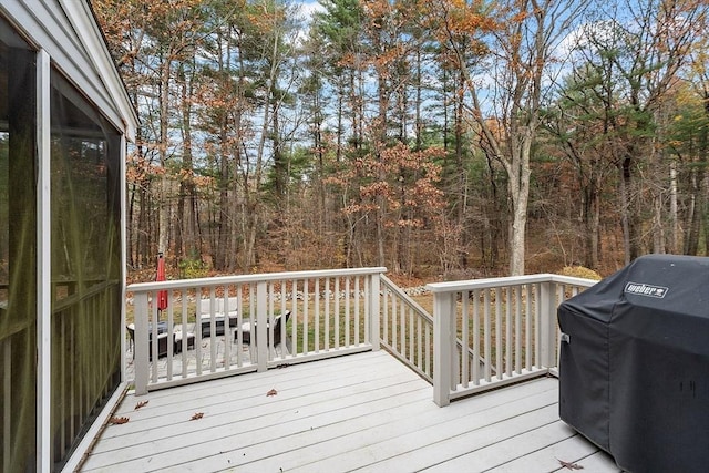 16 Kirsi Cir, Westford, MA 01886 - wooden deck with grilling area