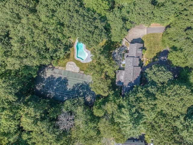 drone / aerial view