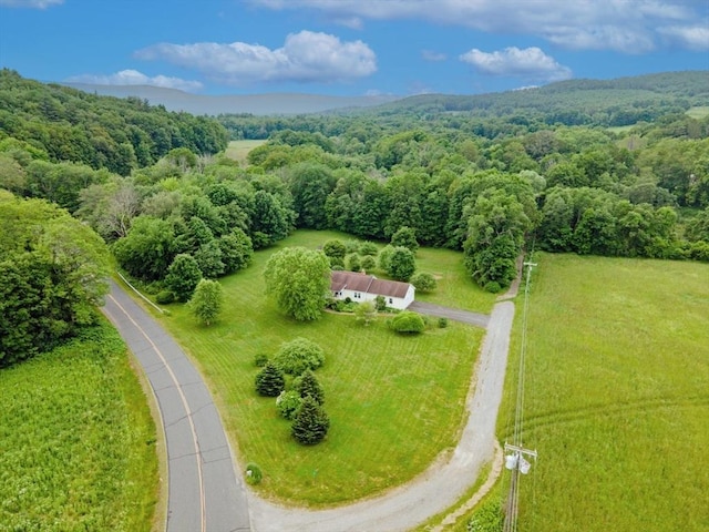 5 Boyle Rd, Gill, MA 01354 - view from above of property featuring a forest