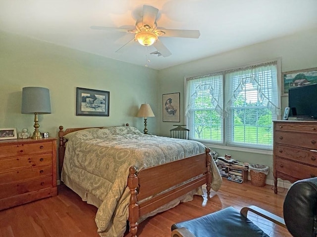 5 Boyle Rd, Gill, MA 01354 - bedroom featuring wood finished floors and a ceiling fan