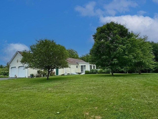 5 Boyle Rd, Gill, MA 01354 - view of green lawn featuring asphalt driveway