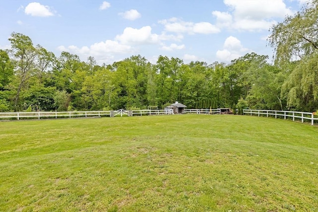 3 Side Hill Rd, Hingham, MA 02043 - view of yard with a view of rural / pastoral area, an outdoor structure, and a view of trees