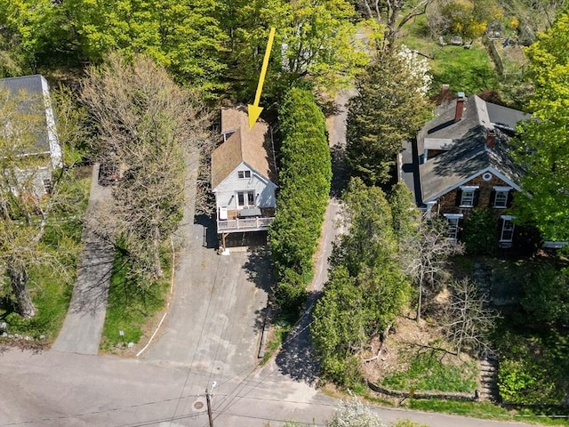 4 Agawam Ave, Ipswich, MA 01938 - view from above of property