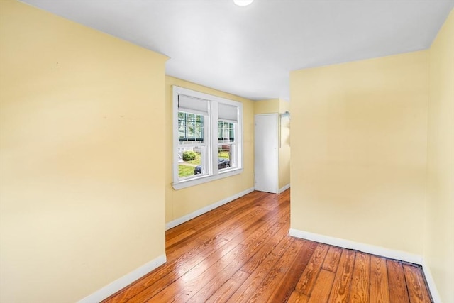 134 Hampton Cir, Hull, MA 02045 - empty room with baseboards and wood-type flooring