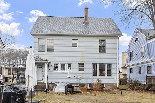 view of rear view of house