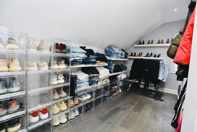 view of storage room