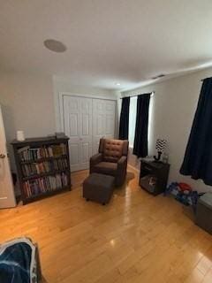 100 E 6th St Unit 2, Dracut, MA 01826 - sitting room featuring wood finished floors
