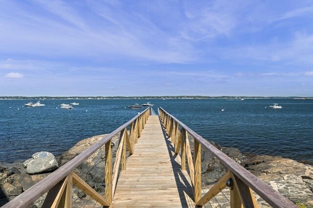 3 Anchorage Ln, Marblehead, MA 01945 - dock area with a water view