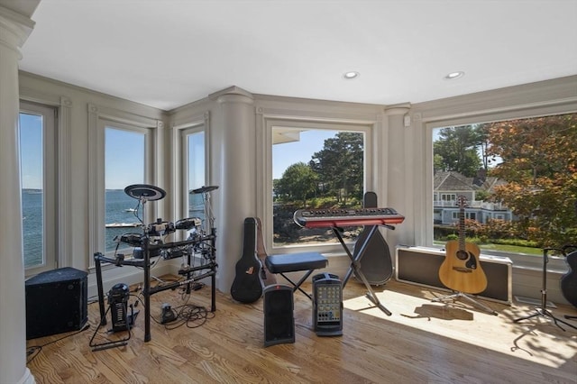 3 Anchorage Ln, Marblehead, MA 01945 - sunroom with plenty of natural light and a water view
