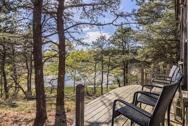 50 Higgins Ln, Wellfleet, MA 02667 - view of wooden deck