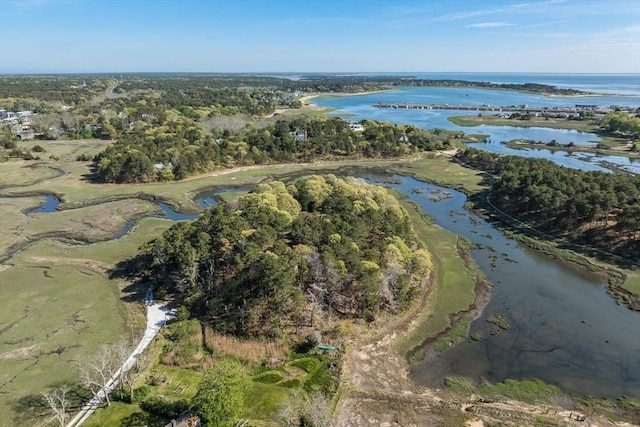 50 Higgins Ln, Wellfleet, MA 02667 - aerial view of property's location with a nearby body of water