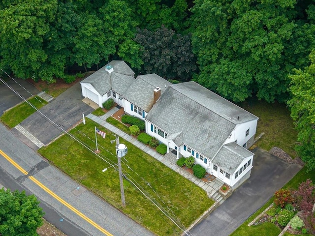 209 Brookside Rd, Needham, MA 02492 - view from above of property