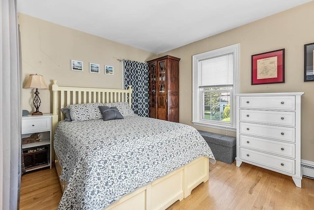 129 Vernon St Unit B, Norwood, MA 02062 - bedroom featuring light wood-style floors