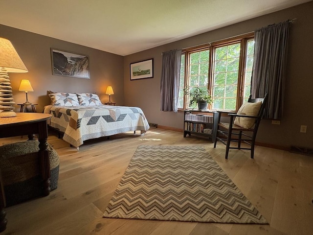 351-355 Main St Unit G, Easthampton, MA 01027 - bedroom featuring wood finished floors and baseboards