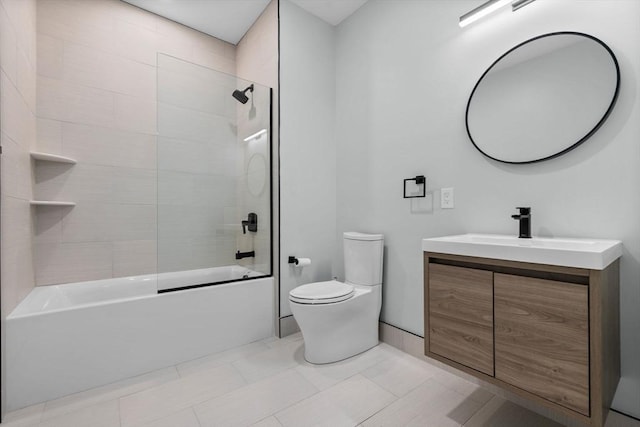 277 Border St Unit 502, Boston, MA 02128 - full bathroom with toilet, vanity, and bathtub / shower combination