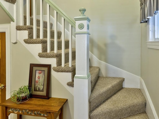 27 Newton Ave, Lynn, MA 01905 - stairway with baseboards