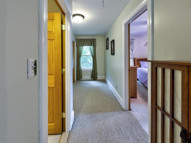 27 Newton Ave, Lynn, MA 01905 - corridor featuring light colored carpet and baseboards