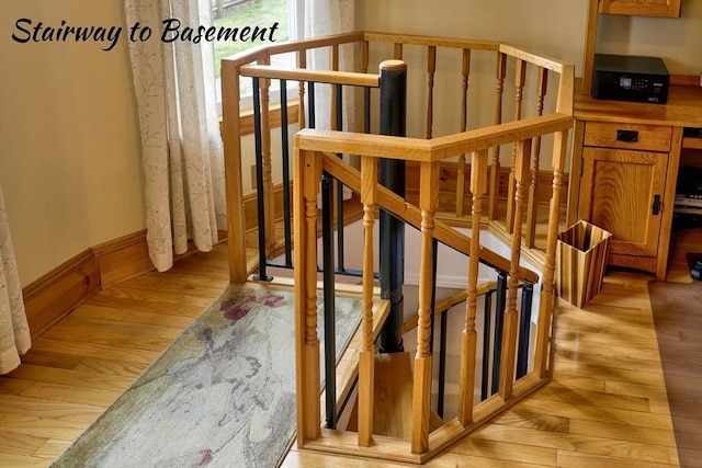 27 Newton Ave, Lynn, MA 01905 - stairs featuring wood-type flooring