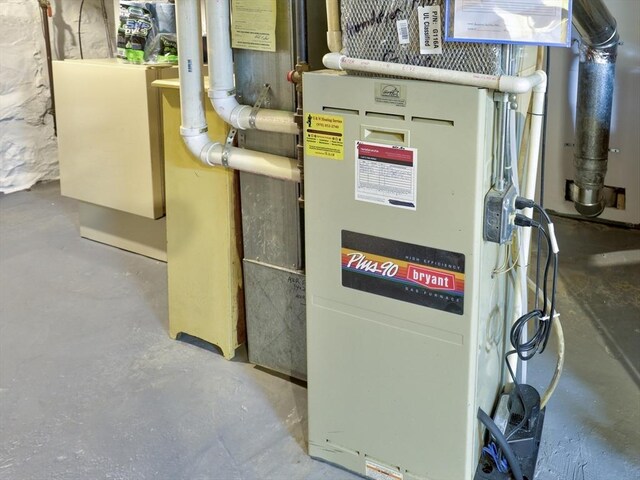 27 Newton Ave, Lynn, MA 01905 - utility room with heating unit