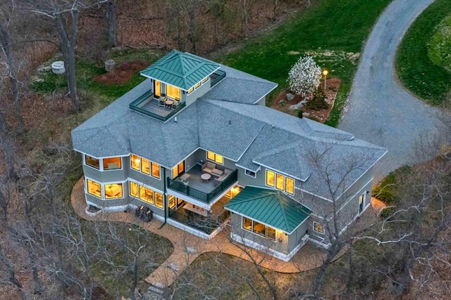 aerial view
