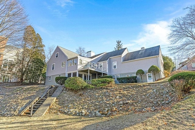 view of back of house