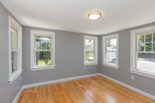 43 Hobart Ter, Braintree, MA 02184 - spare room with light wood-style floors and baseboards