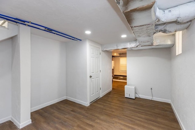 43 Hobart Ter, Braintree, MA 02184 - finished basement featuring wood finished floors and recessed lighting