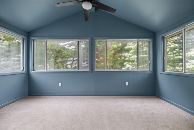 23 Eastview Ave, Billerica, MA 01821 - unfurnished sunroom featuring vaulted ceiling