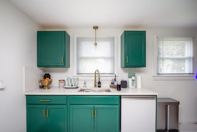 36 Pratt St, Brockton, MA 02302 - kitchen with a sink, dishwasher, healthy amount of natural light, and decorative backsplash