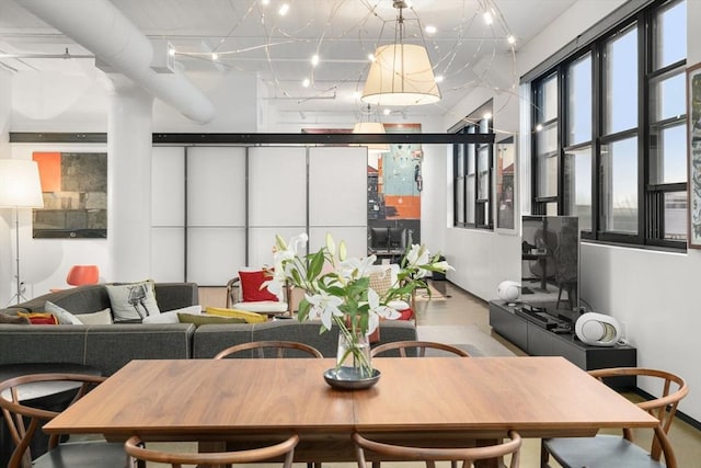 437 D St Unit 4F, Boston, MA 02210 - dining area with plenty of natural light