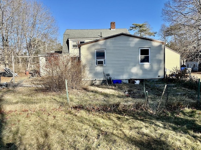 view of back of property