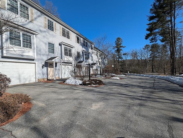 view of street with driveway