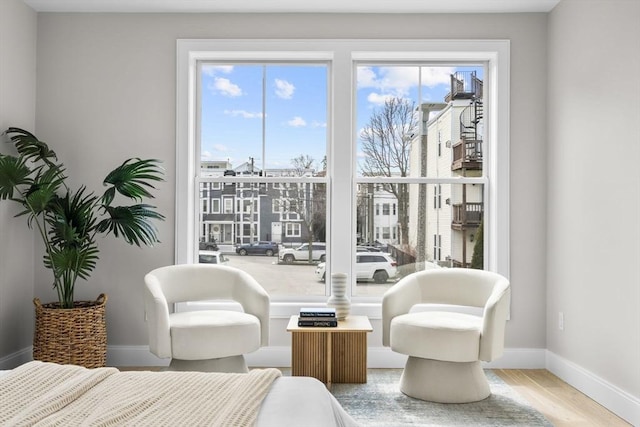 220 Bowen St Unit 2, Boston, MA 02127 - bedroom featuring wood finished floors and baseboards