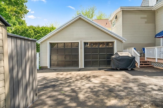 50 Walnut St, Northampton, MA 01060 - view of detached garage