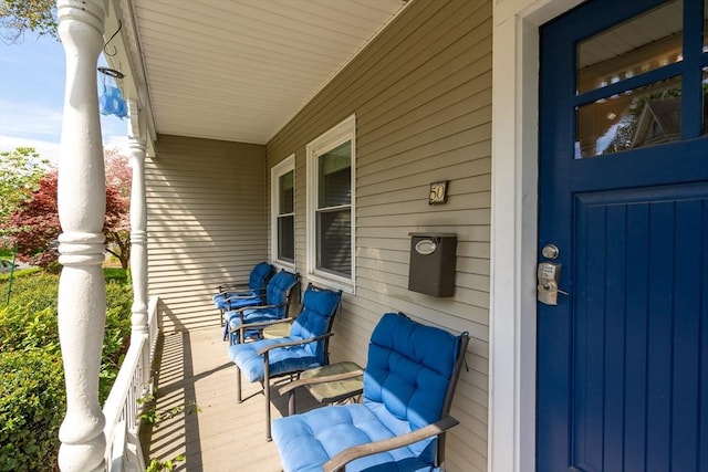 50 Walnut St, Northampton, MA 01060 - balcony featuring a porch