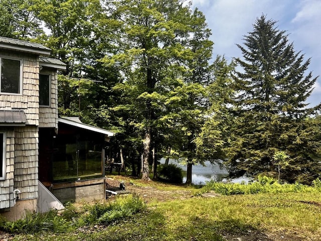 40 Papoose Lake Dr, Heath, MA 01346 - view of yard featuring a sunroom