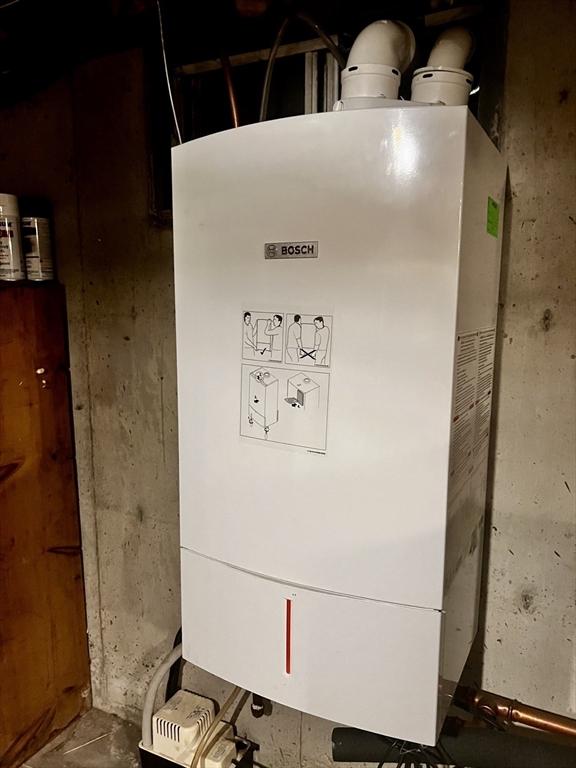 40 Papoose Lake Dr, Heath, MA 01346 - basement view of heating unit