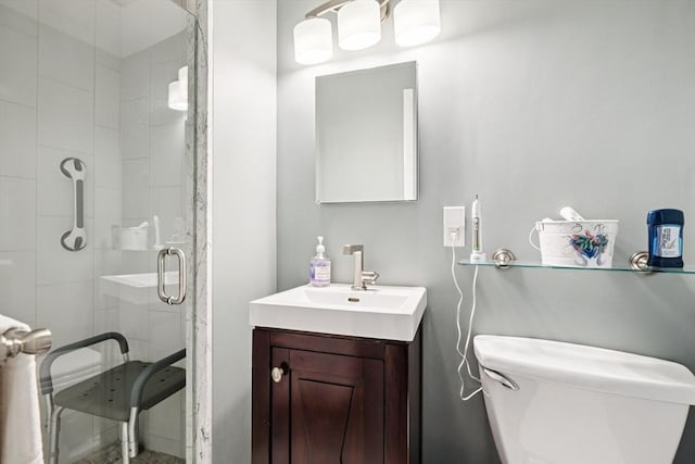 56 Conrad Rd, Melrose, MA 02176 - bathroom with a shower stall and vanity